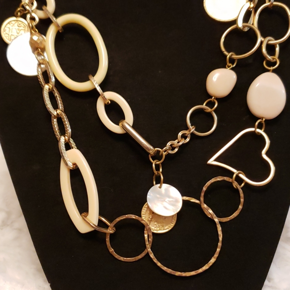 LONG statement necklace